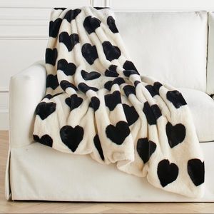 Piper Heart Throw Blanket
